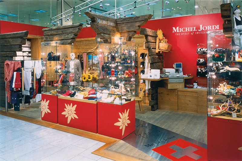 Michel Jordi, Swiss Ethno Boutique in Zurich